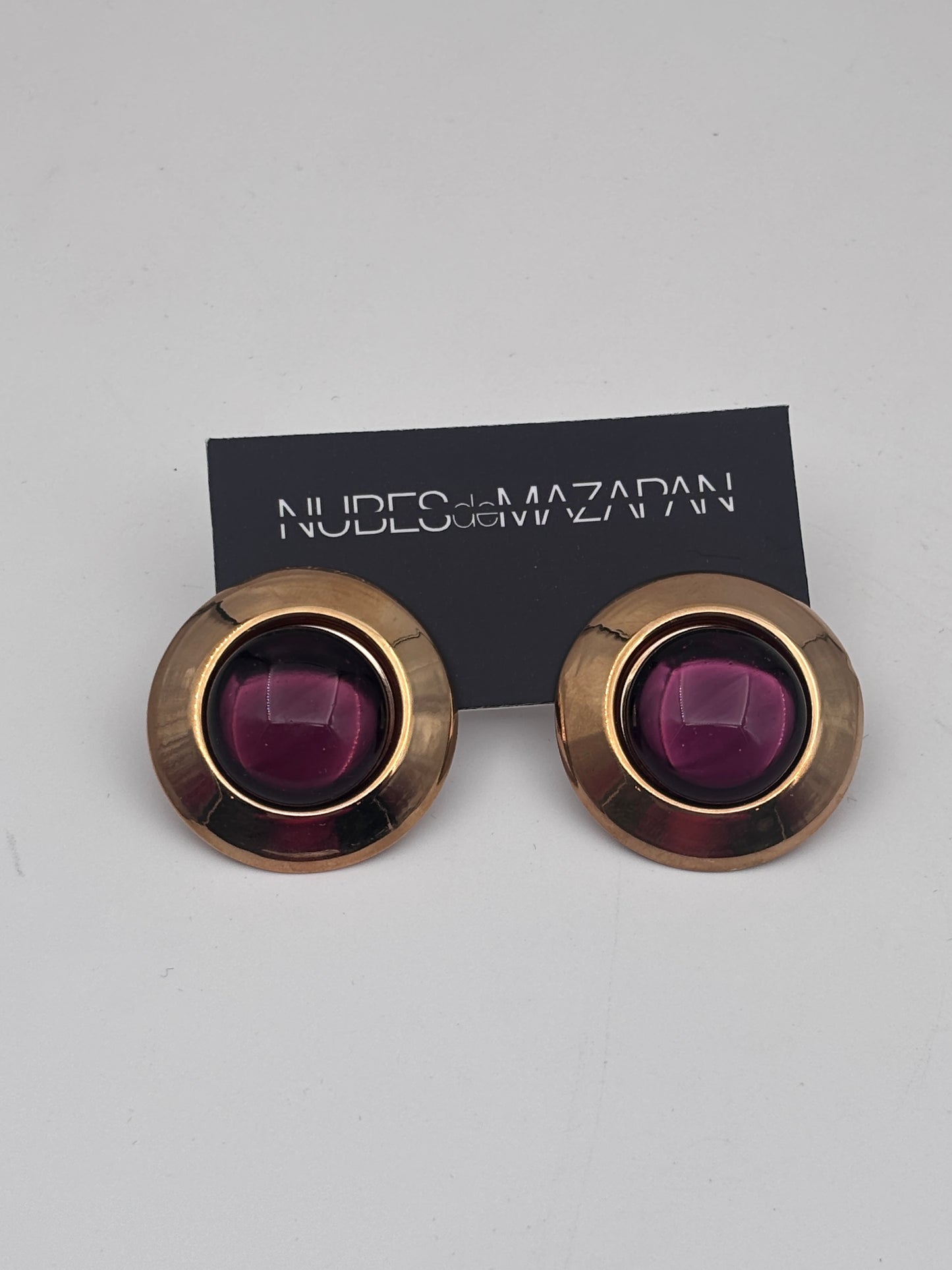 ORECCHINI AL LOBO IN OTTONE PLACCATO ORO 18KT