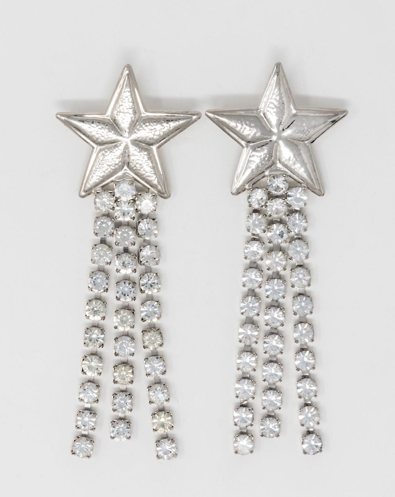PENDANT EARRINGS WITH SWAROVSKI CRYSTALS