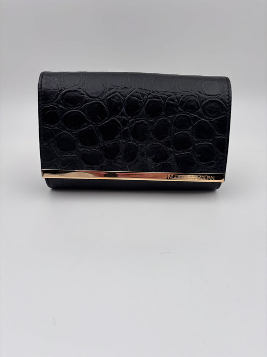 POCHETTE CON CATENA IN VITELLO STAMPATO COCCO