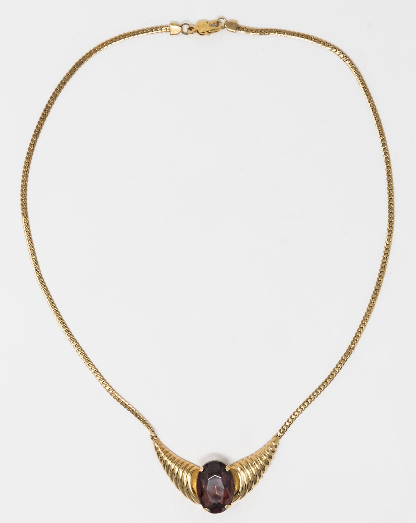 COLLIER EN LAITON PLAQUÉ OR 18KT