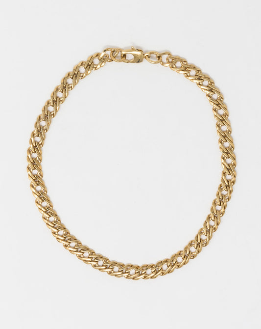 18KT GOLD PLATED BRASS NECKLACE