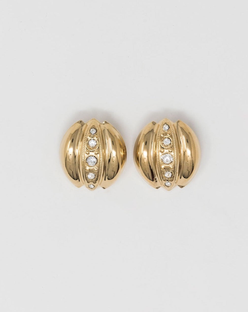 CLOUS D'OREILLES AVEC CRISTAUX SWAROVSKI